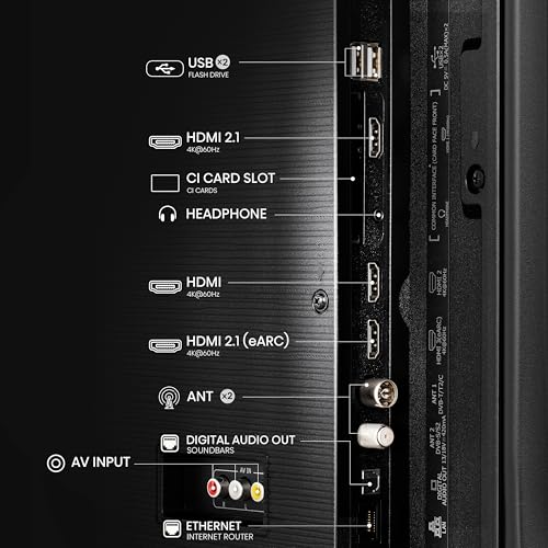 Hisense 43" 43A6QTUK 4K Ultra HD Smart TV AI TV - 4K UHD, Hi-View AI Engine, Precision Colour, AI Smooth Motion, Sports Mode with Freely, Disney +, YouTube, Netflix