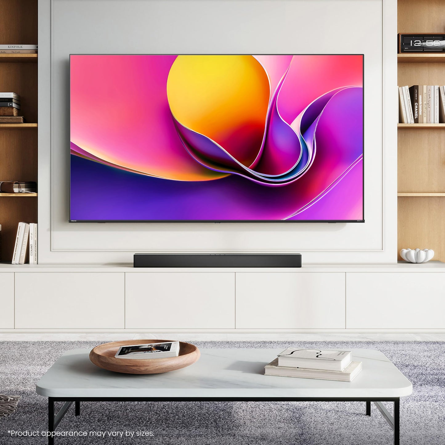 Hisense 43" 43A6QTUK 4K Ultra HD Smart TV AI TV - 4K UHD, Hi-View AI Engine, Precision Colour, AI Smooth Motion, Sports Mode with Freely, Disney +, YouTube, Netflix